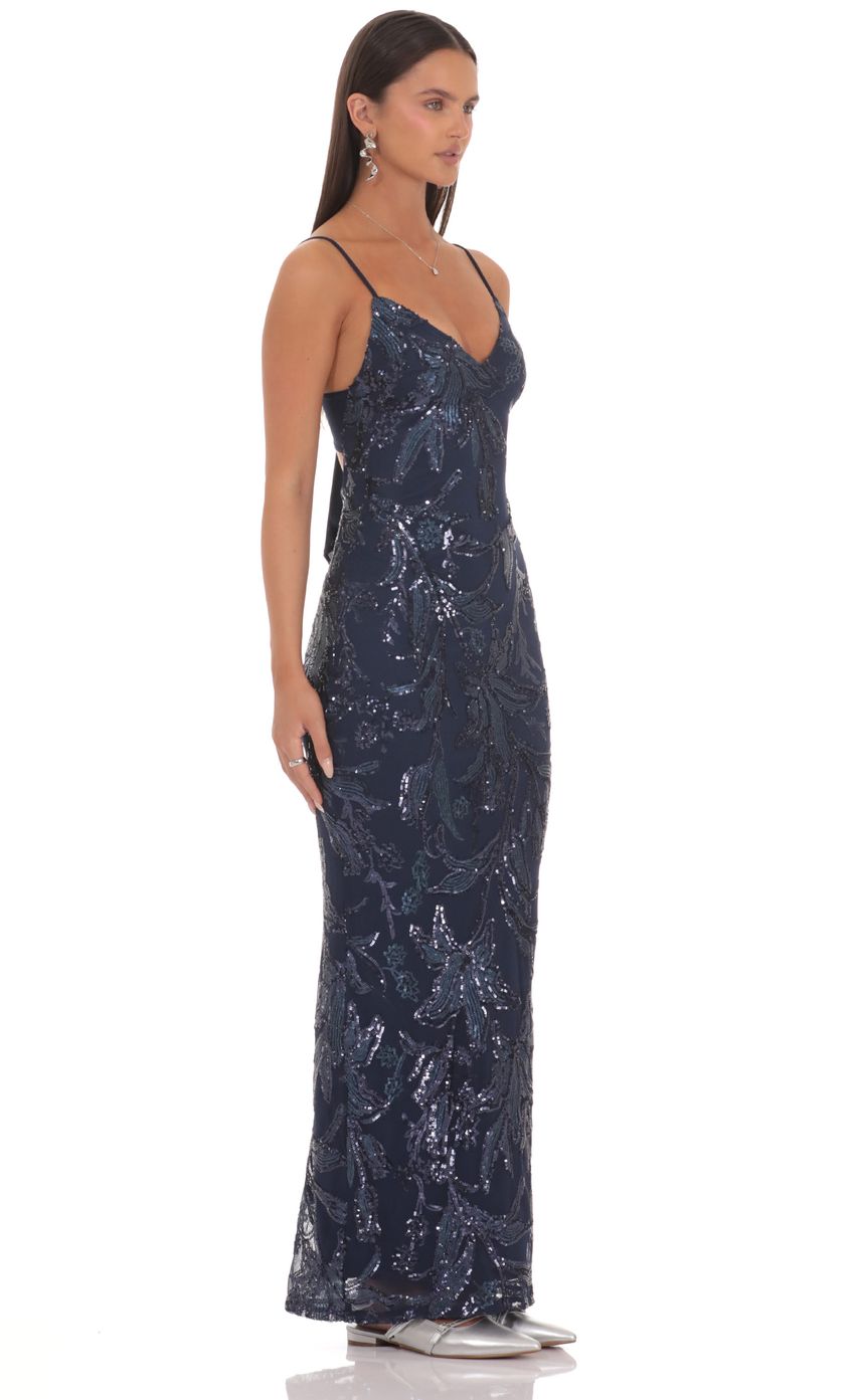 Gabriella Sequin Maxi Dress