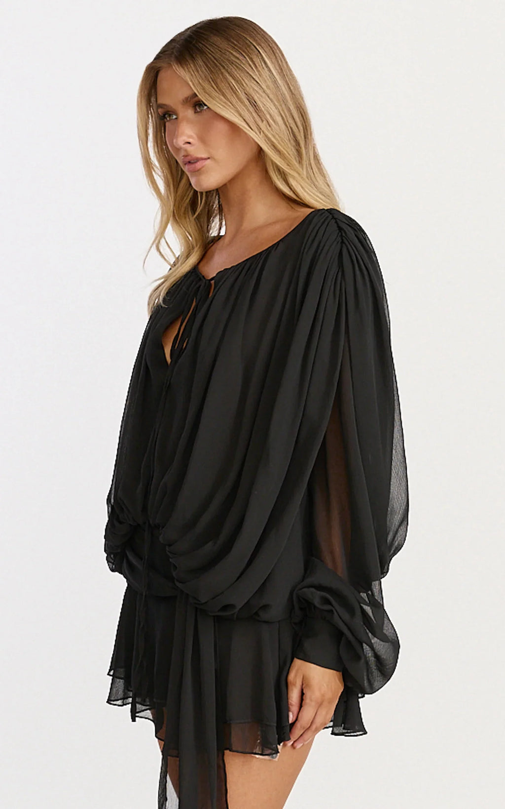 Lioness - Elements Mini Dress - In Noir