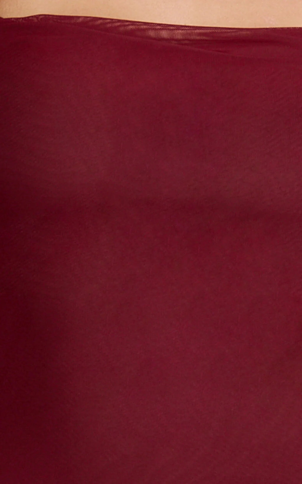 Rosha Midi Dress - Ruffle Strap Dress in Wine